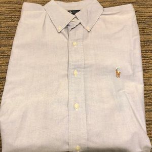Men’s Polo Short Sleeve Button Down Shirt